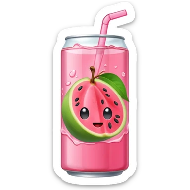 energy drink exotic guava sticker