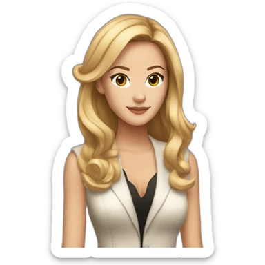 Serena van der woodsen sticker