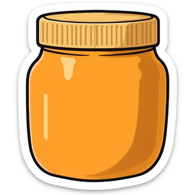 peanut butter sticker