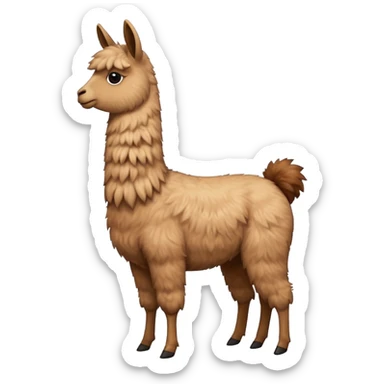 Llama sticker