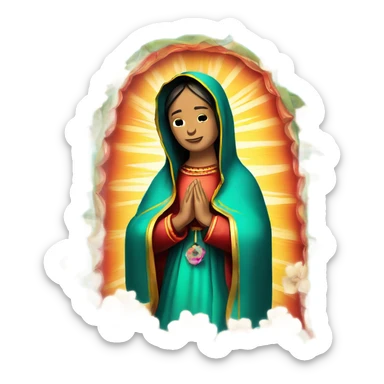 virgen de guadalupe sticker