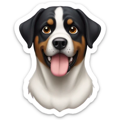 Great pyranese and Rottweiler sticker