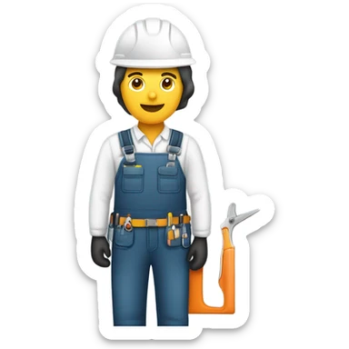 trabajadores de maqui sticker