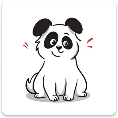 Japanese Chin dog sticker
