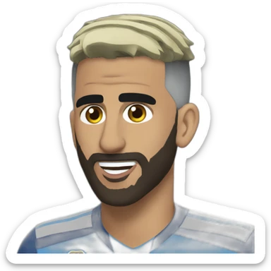 Riyad Mahrez sticker
