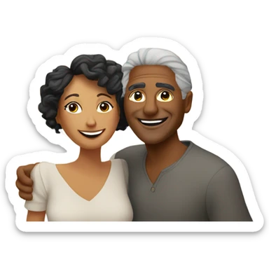 Mike and Patti in Portugal  sticker