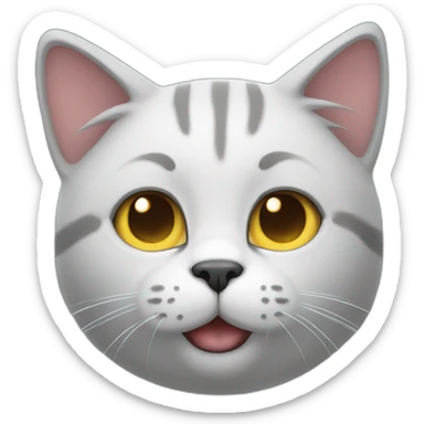 Astro cat sticker