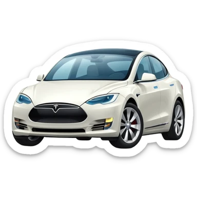 bobatea in tesla sticker