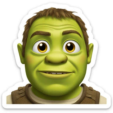 shrek sticker
