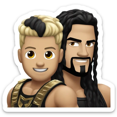 Roman Reigns and Cody Rhodes sticker