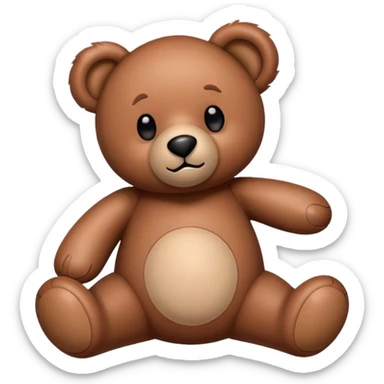 teddy bear  sticker