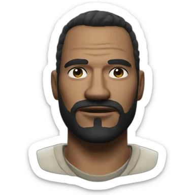 The father from far cry 5 sticker