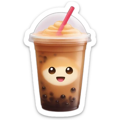 Bubbletea sticker