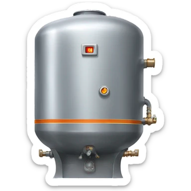 modern boiler sticker