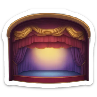 theater sticker