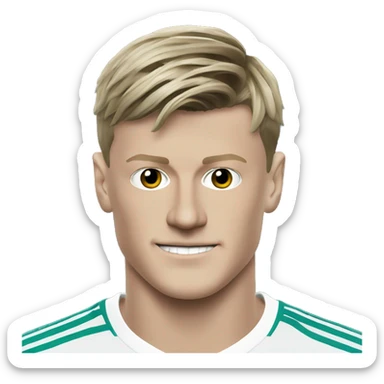 Toni Kroos Real Madrid  sticker