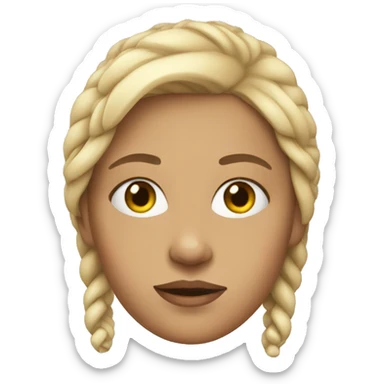 Stockholm girl sticker