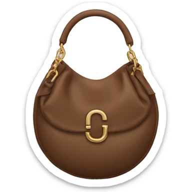 brown Valentino moon bag  sticker