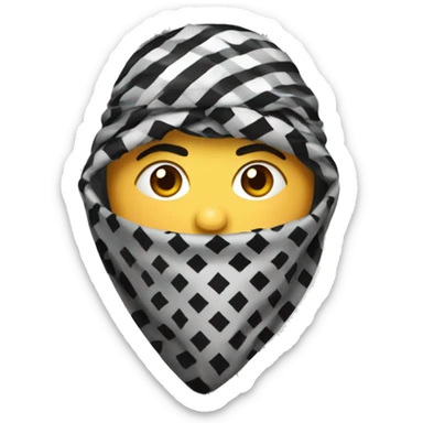 Keffiyeh sticker