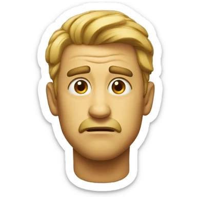 mysterious incomprehension a mixture of disgust and shock sticker