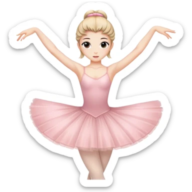 Ballet core sticker