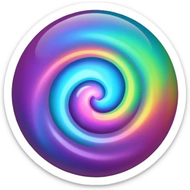 ground magic ball sticker