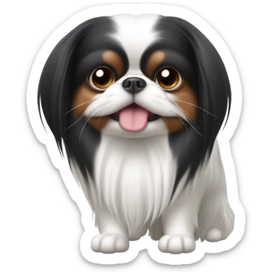 Japanese chin dog sticker