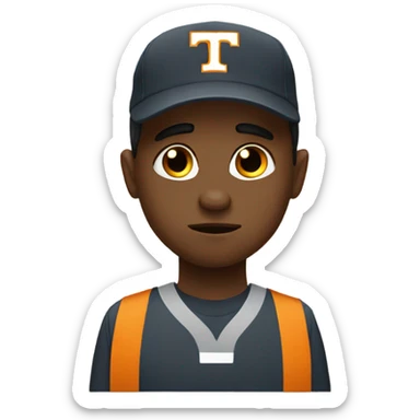 Sad Tennessee volunteer sticker