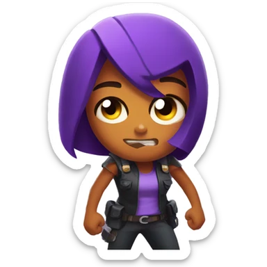 Brawl stars shelly sticker