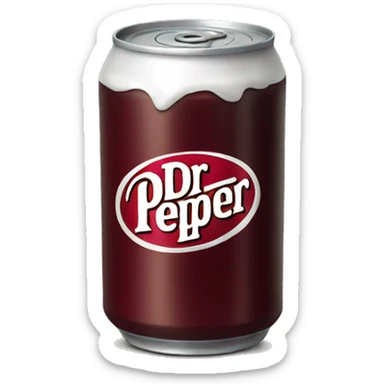 Dr.pepper can sticker