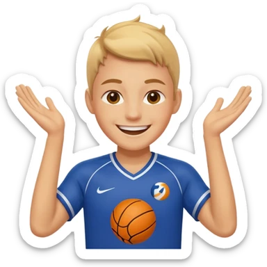 anniversaire sportif sticker