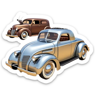 futuristic Roachman’s car, loosely based on 1939 Chevrolet pickup roadster(flat long straight organically-shaped mechanical roomy interior seating inside the body)the king cockroach’s antenna stealthy town hot rod desert dirt racing rwd rail sticker