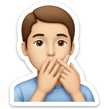 Someone shhhhh sticker