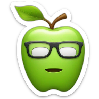 Apple smartphone sticker