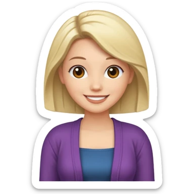 Cardie a shrug sticker