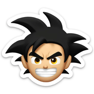 Goku drunk as fuck in discoteca sticker