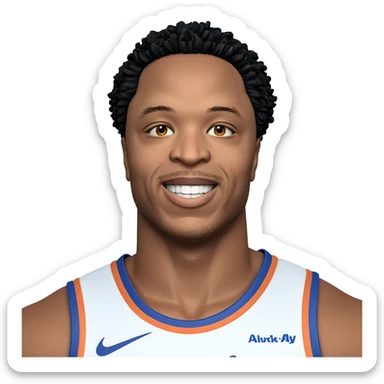 smiling boy in sportswear sticker