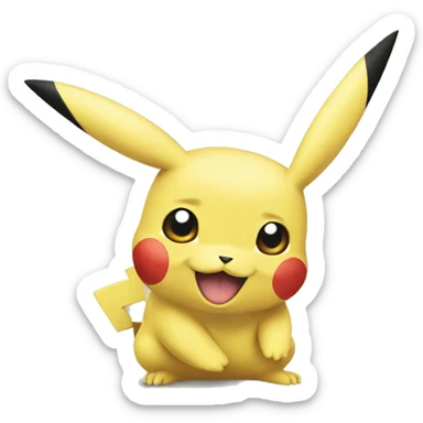Pokémon Pikachu  sticker
