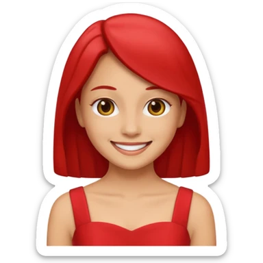 Holiday Photoshoots red style sticker