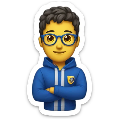 Bostera 💙💛💙 sticker