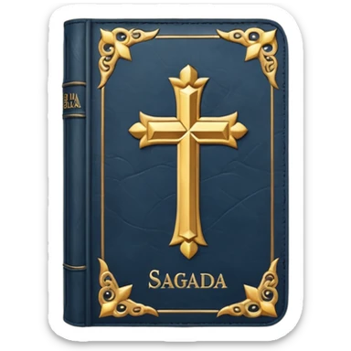 Biblia sagrada Deus sticker
