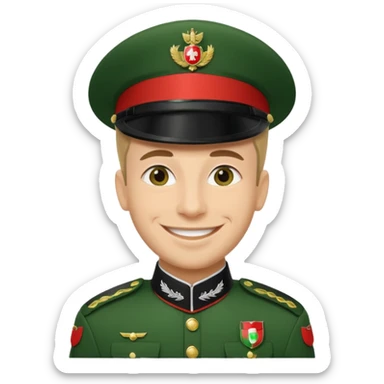 Create an emoji of italian carabinieri sticker
