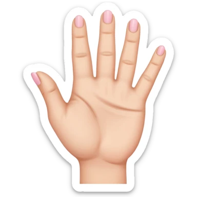 Pinky promise sticker