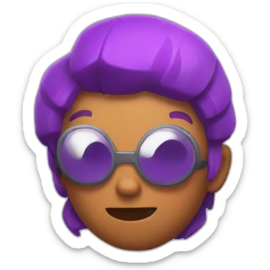 Shelly dans Brawl Stars sticker
