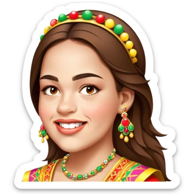 Colorful Parade Participant sticker