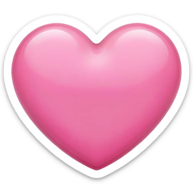 粉色的爱心 sticker