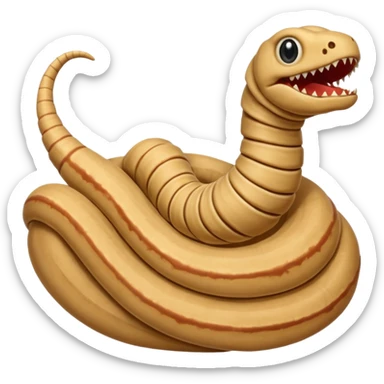 dune sand worm sticker