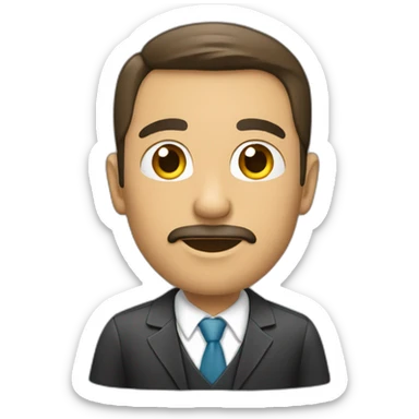 Hombre de negocios sticker