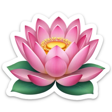 Lotus sticker