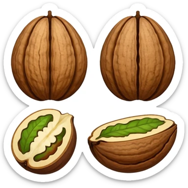 walnut sticker